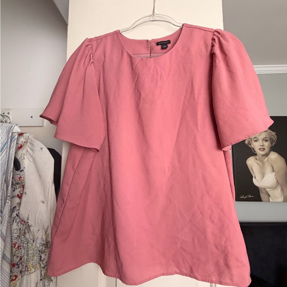 Ann Taylor Pink Blouse